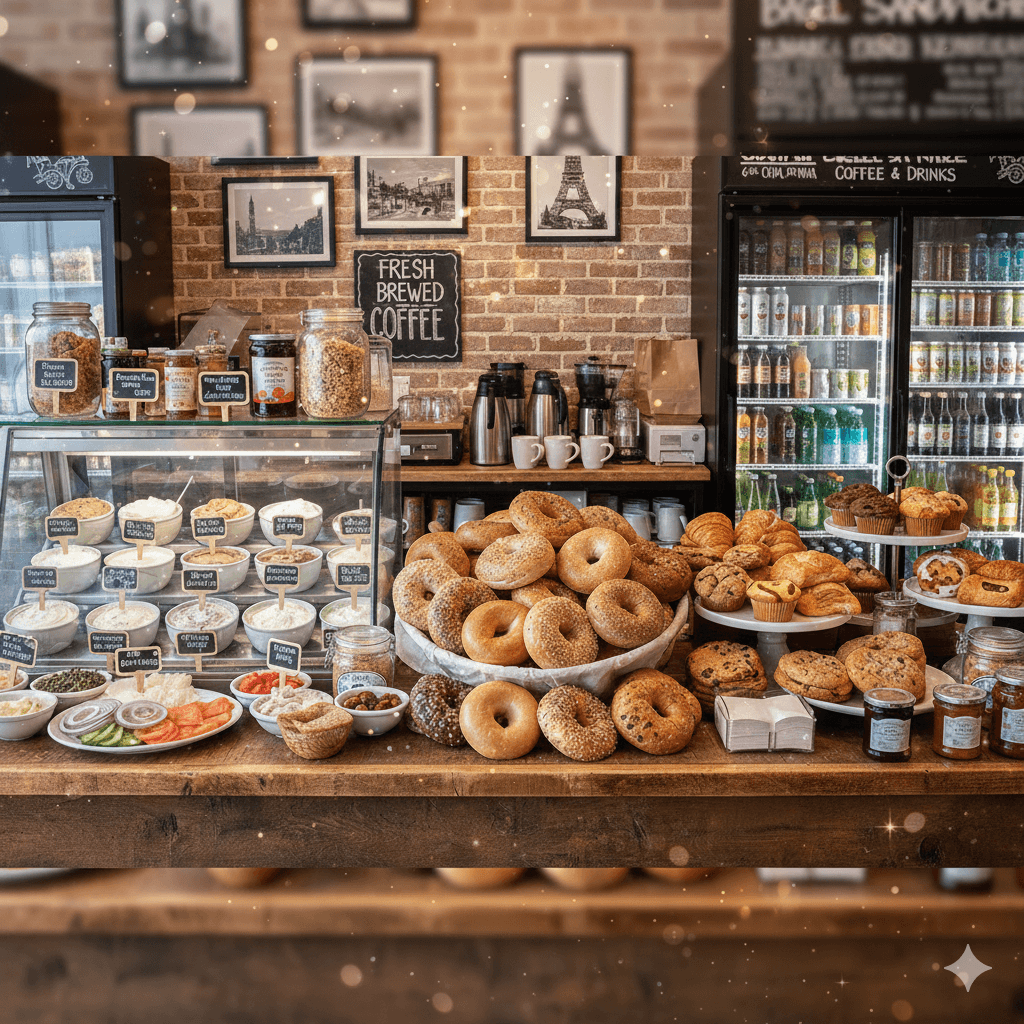 Bagel Bliss map / background